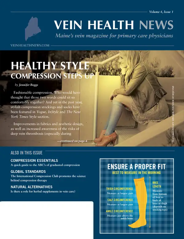 Vein Health News Cover: Modern Compression Options
